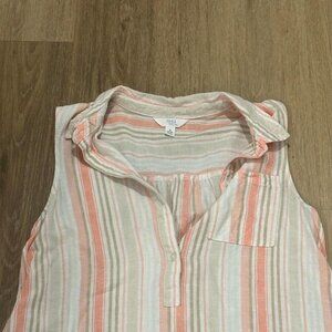 ime and Tru Peach and White